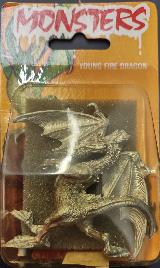 MONSTERS: YOUNG FIRE DRAGON - CITADEL MINIATURES-1988