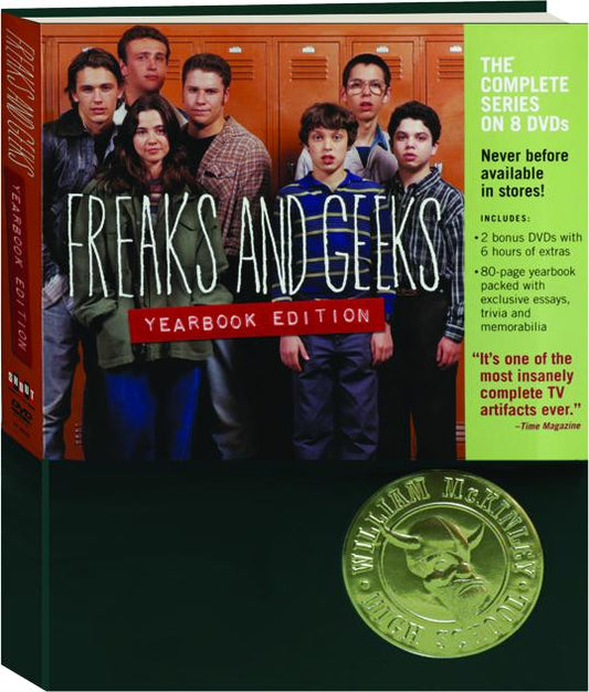 FREAKS & GEEKS  - DVD-COMPLETE SERIES-YEARBOOK EDITION