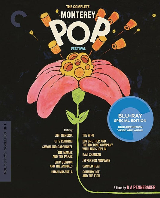 THE COMPLETE MONTEREY POP FESTIVAL (CRITERION COLLECTION) [BLU-RAY]