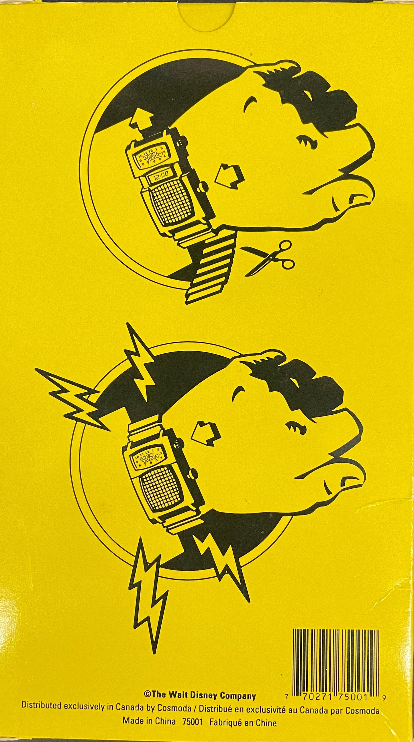 DICK TRACY: METAL WRIST WATCH - WALT DISNEY COMPANY