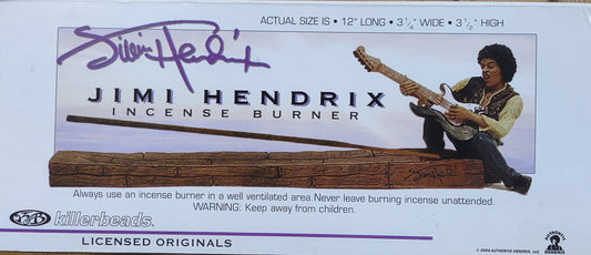 JIMI HENDRIX: INCENSE BURNER - KILLERBEADS-2004 (DAMAGED BOX)