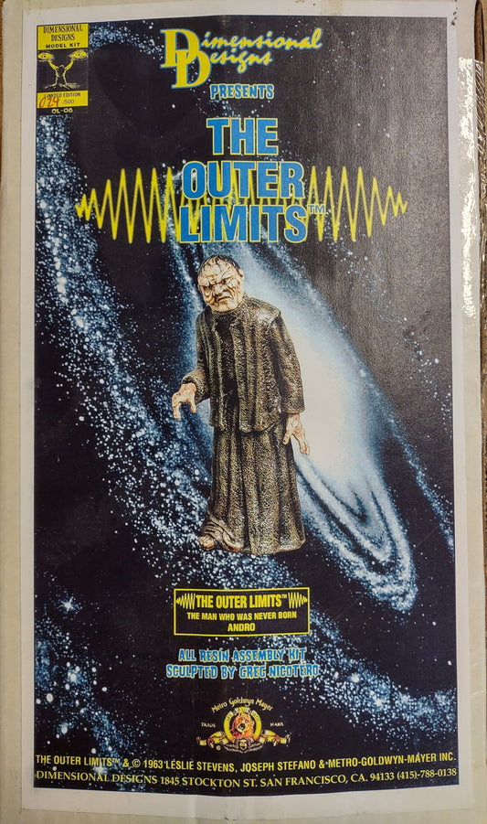 OUTER LIMITS: MAN WHO WAS NEVER BORN (24/500) - MODEL KIT-DIMENSIONAL DESIGNS