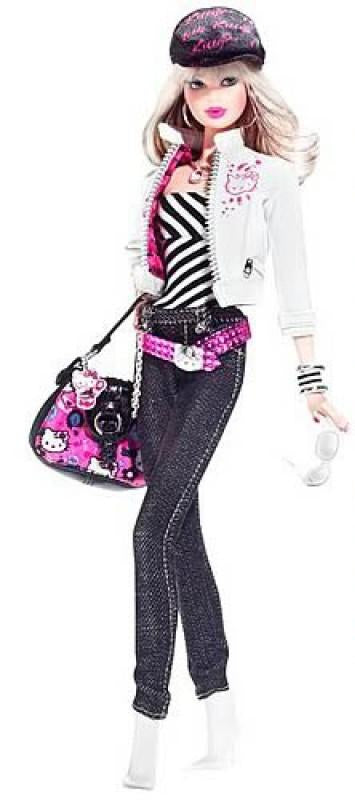 BARBIE: HELLO KITTY - MATTEL-2007-BARBIE COLLECTOR PINK LABEL