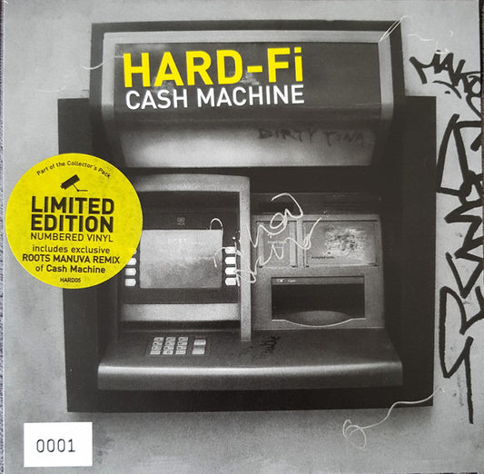 Hard-Fi - Cash Machine 7" (Yellow) (Numbered) (Used LP)