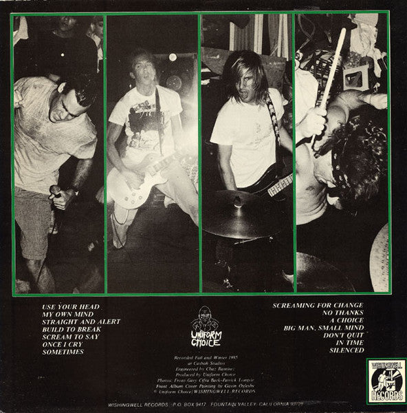 Uniform Choice - Screaming For Change (Used LP)