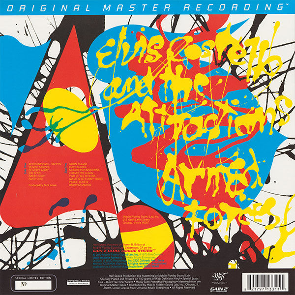 Elvis Costello & The Attractions - Armed Forces (Original Master Recording) (Used LP)