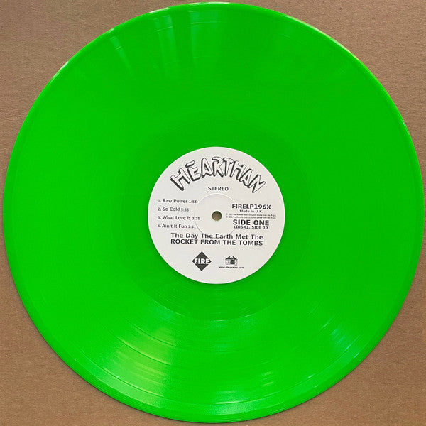 Rocket From The Tombs - Day The Earth Met The... (Neon Green) (Used LP)