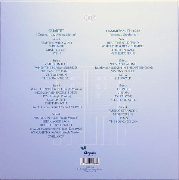 Ultravox - Quartet Box Set (Used LP)