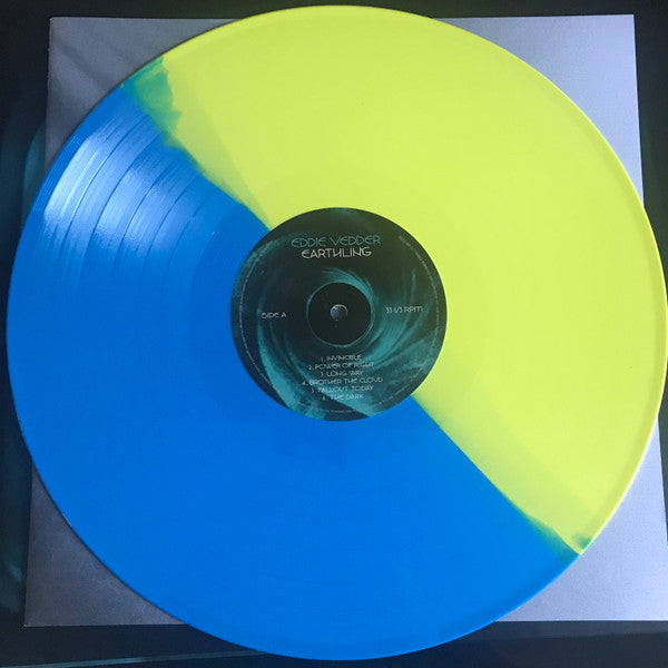 Eddie Vedder - Earthling (Yellow/Blue Split) (Used LP)