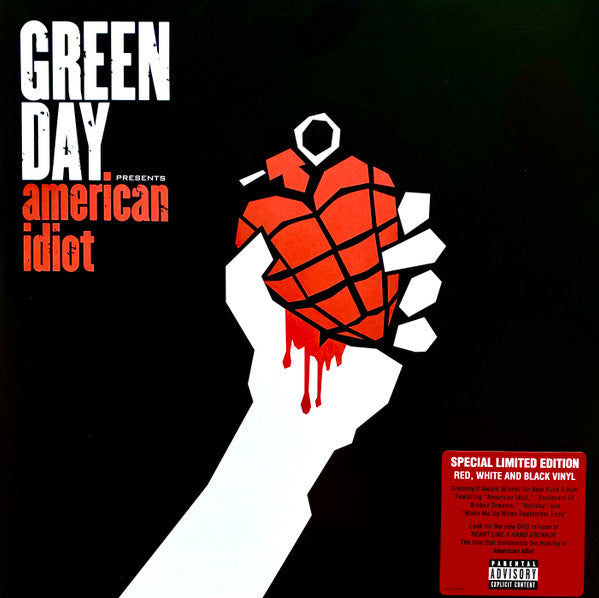 Green Day - American Idiot (Red W/Swirl) (Used LP)