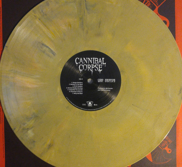 Cannibal Corpse - Gore Obsessed (Gold Marble) (Sealed) (Used LP)