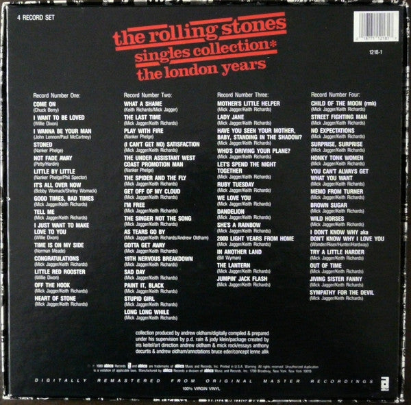 Rolling Stones - Singles Collection: The London Years (Used LP)