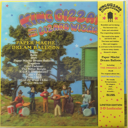 King Gizzard & The Lizard Wizard - Paper Mache Dream Balloon (Blue/Pink) (Used LP)