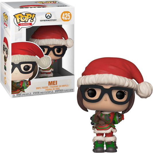 OVERWATCH: MEI #425 (SANTA) - FUNKO POP!-EXCLUSIVE