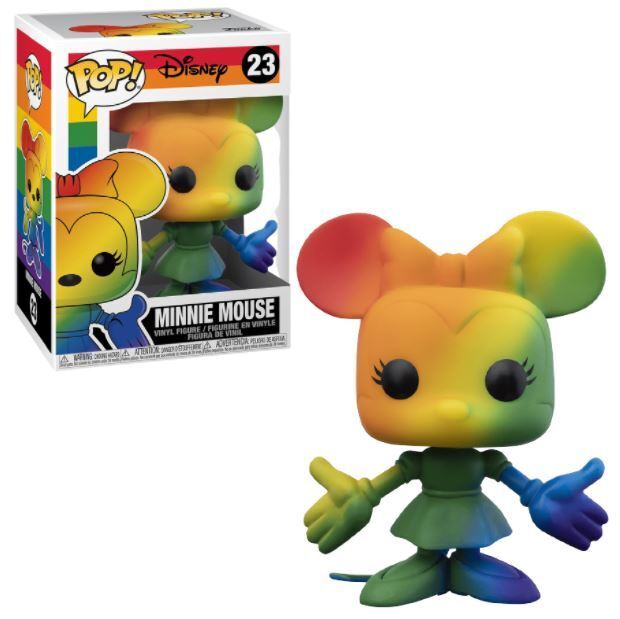 DISNEY: MINNIE MOUSE #23 (RAINBOW)(PRIDE) - FUNKO POP!-EXCLUSIVE