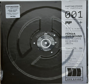 PARTYNEXTDOOR - Partypack (Clear) (Sealed) (Used LP)