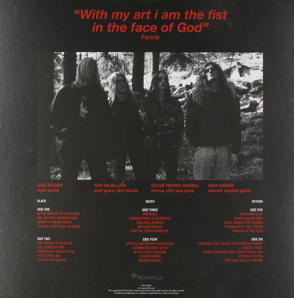 Darkthrone - Black Death & Beyond (White/Clear) (Used LP)