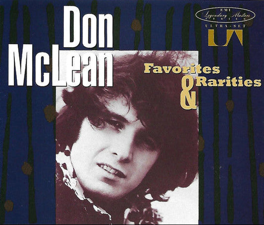MCLEAN, DON  - FAVORITES & RARITIES (2CDS)