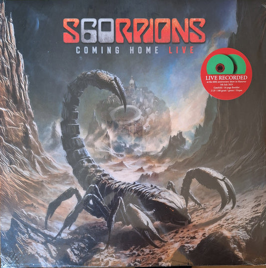 Scorpions - Coming Home Live (Green) (Used LP)