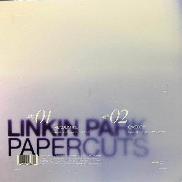 Linkin Park - Friendly Fire 10" (Clear) (Sealed) (Used LP)