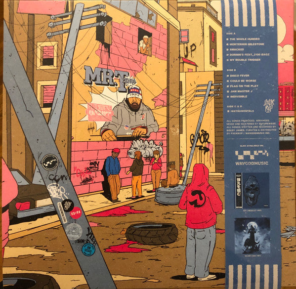 Boldy James & Futurewave - Mr.Ten08 (Blue) (Used LP) – Beat Goes On