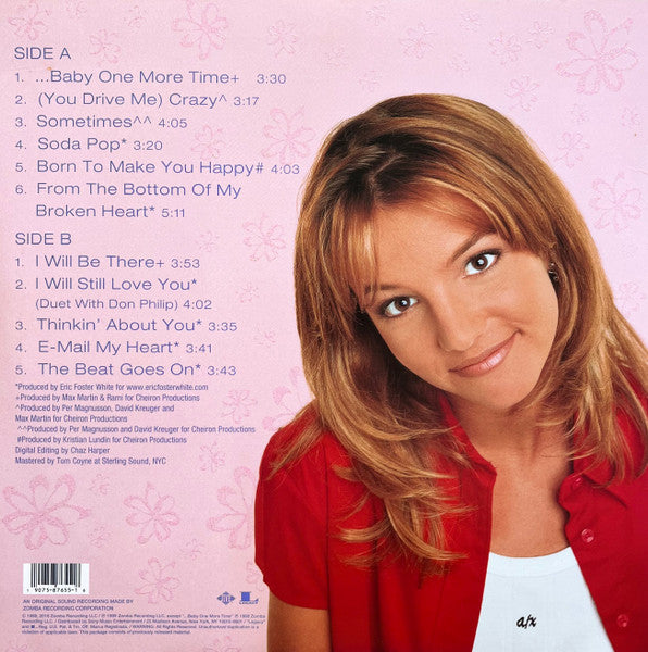 Britney Spears - ...Baby One More Time (Clear) (Used LP)