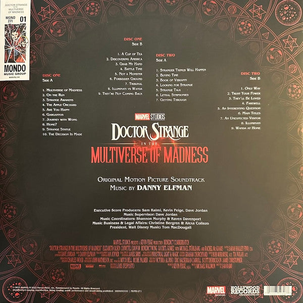 Danny Elfman - Doctor Strange In The Multiverse Of Madness (Used LP)