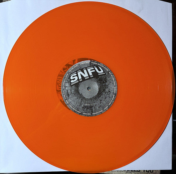 SNFU - Never Trouble Trouble Until Trouble Troubles You (Signed) (Orange) (Used LP)