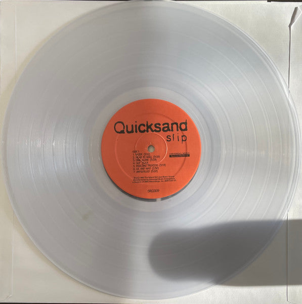 Quicksand - Slip (Clear) (Used LP)