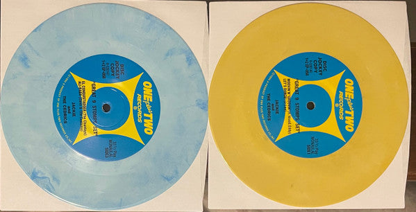 Jackie & The Cedrics - Great 9 Stomps Set 7" (Blue/Yellow) (Used LP)