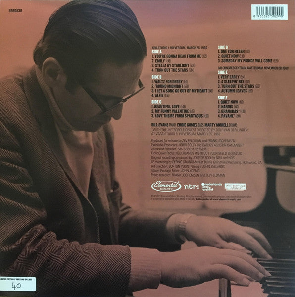 Bill Evans - Behind The Dikes: 1969 Netherlands Recordings (RSD) (Used LP)