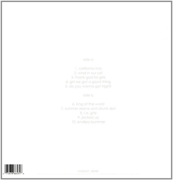 Weezer - White Album (Used LP) – Beat Goes On