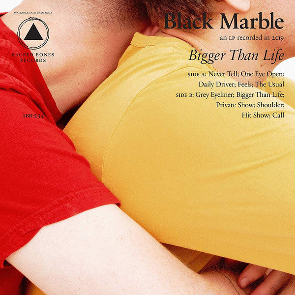 Black Marble - Bigger Than Life (Red/White Split) (Used LP)