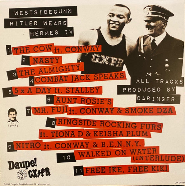 Westside Gunn & Conway - Hitler Wears Hermes IV (Orange) (Used LP)
