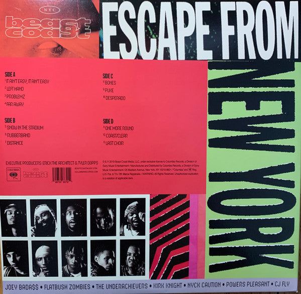 Beast Coast - Escape From New York (Blue) (Used LP)