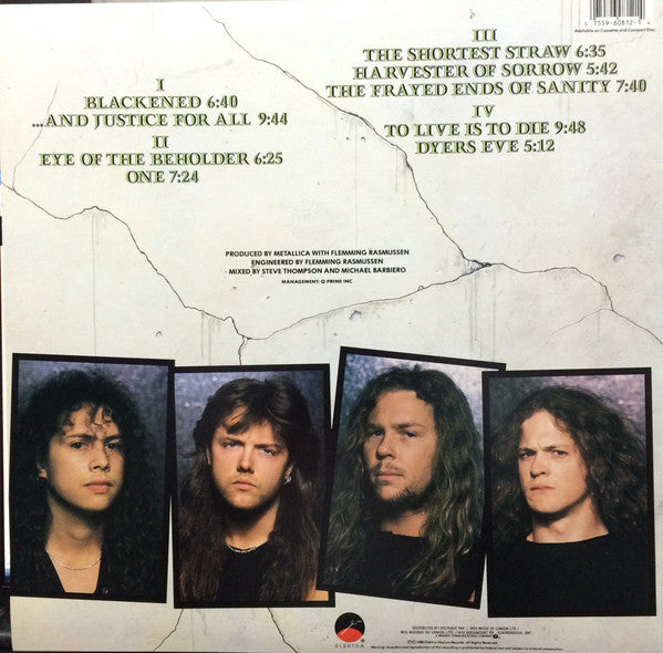 Metallica - ...And Justice For All (Used LP)