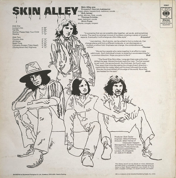 Skin Alley - Skin Alley (Used LP)