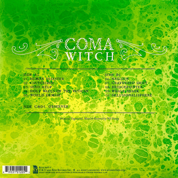 Accacia Strain - Coma Witch (Purple/Black Marble) (Used LP)