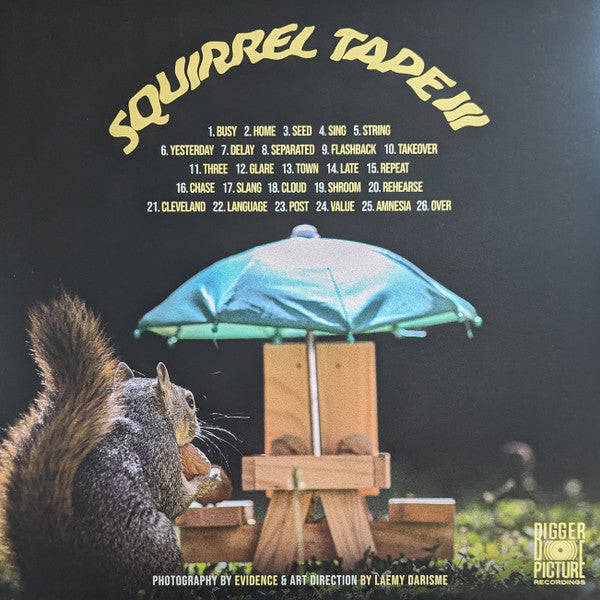 Evidence - Squirrel Tape Investigations III (Used LP)