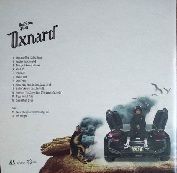 Anderson .Paak - Oxnard (Red) (Used LP)