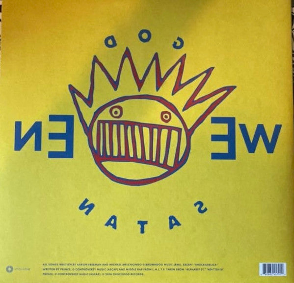 Ween - God Ween Satan: Live (Blue W/Red Splatter) (Used LP)