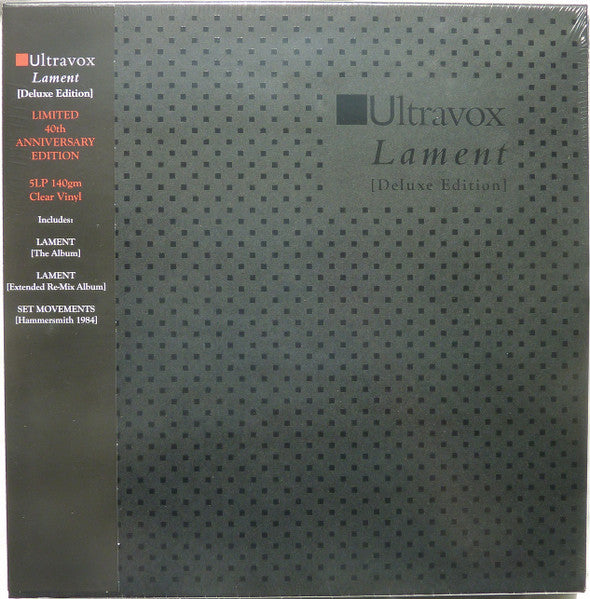 Ultravox - Lament Box Set (Clear) (Used LP)