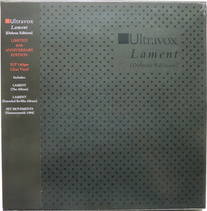 Ultravox - Lament Box Set (Clear) (Used LP)