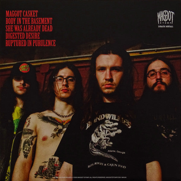 200 Stab Wounds - Festering Piles of Decomposition (Splatter) (Used LP)