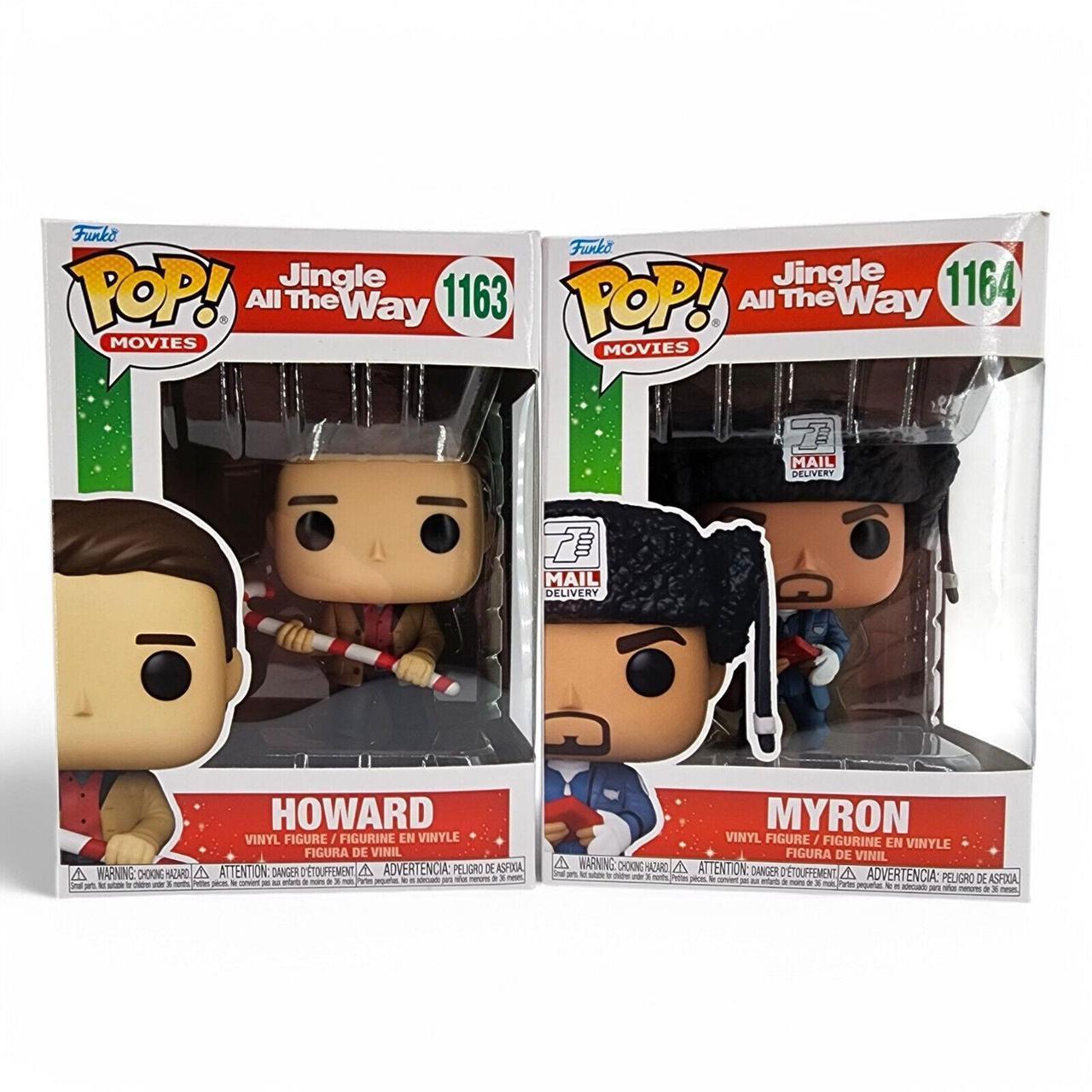 JINGLE ALL THE WAY: HOWARD #1163/MYRON #1164 - FUNKO POP!