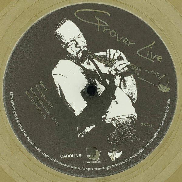 Grover Washington Jr. - Grover Live (Gold) (Sealed) (Used LP)
