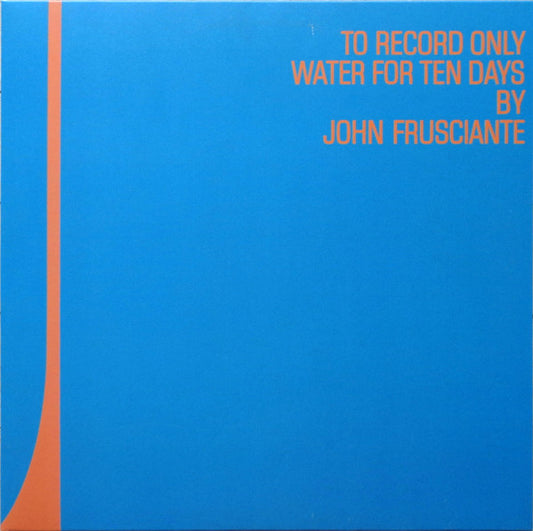 John Frusciante - To Record Only Water For Ten Days (Used LP)