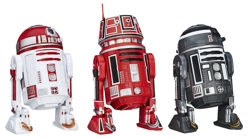 STAR WARS: R2-A3/R5-K6/R2-F2 - BLACK SERIES-EXCLUSIVE