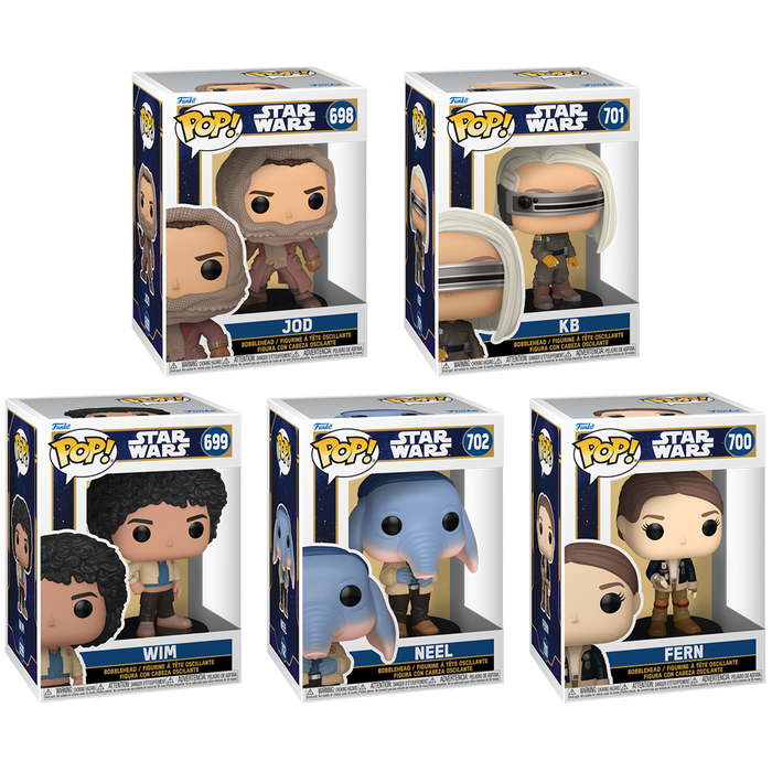 STAR WARS: SKELETON CREW: #698-702 - FUNKO POP!-SET OF 5
