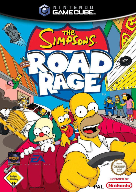 THE SIMPSONS ROAD RAGE - GAMECUBE